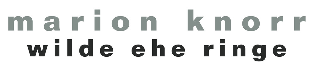 Logo Marion Knorr - Wilde Ehe Ringe Logo Marion Knorr - Wilde Ehe Ringe