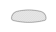 Abgerundete Ring-Form Abgerundete Ring-Form